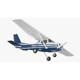 3D Multipurpose Civil Aircraft Generic Rigged